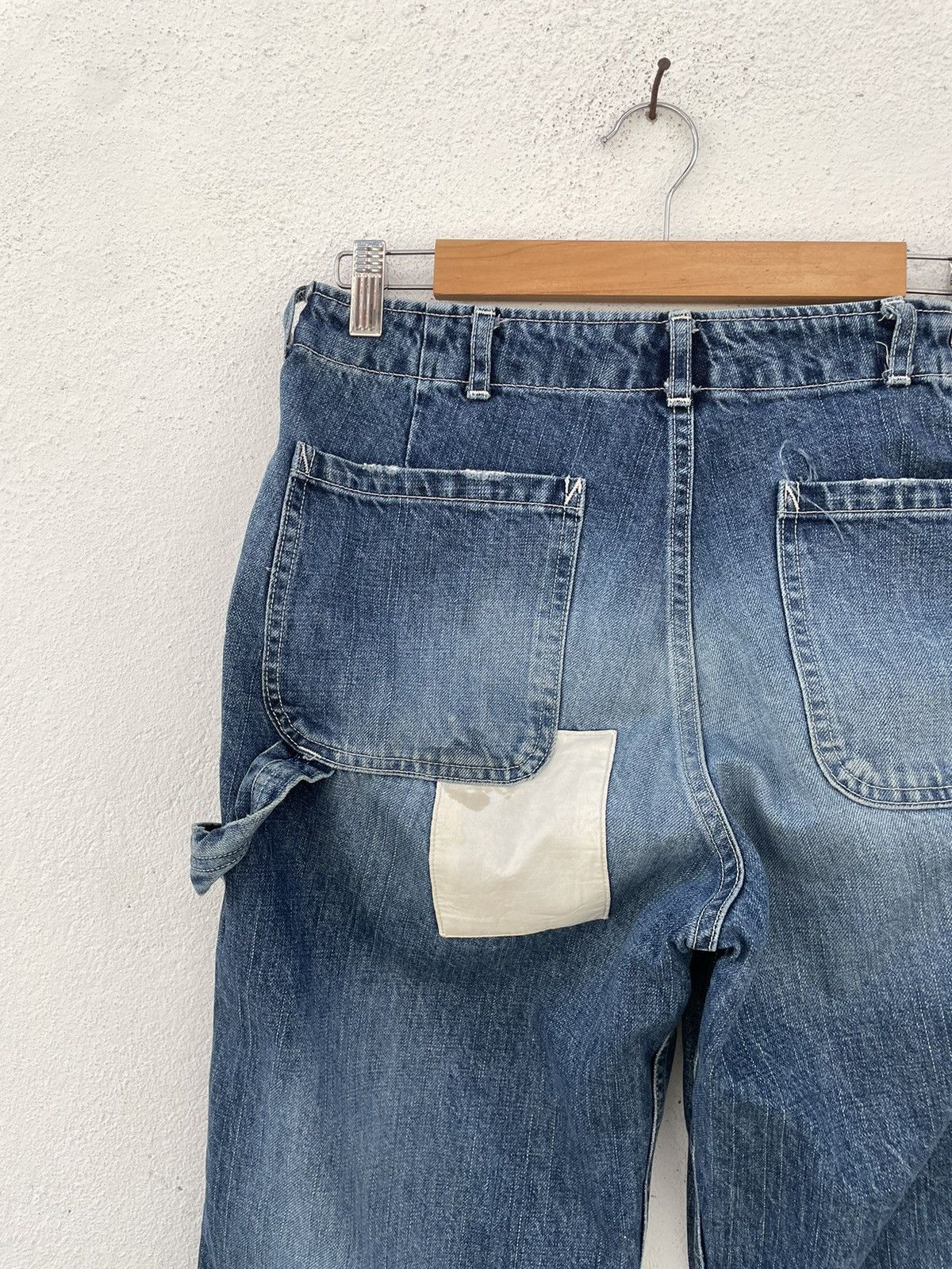 Japanese Brand × URBAN RESEARCH DOORS D’sh by Urban Research Doors Carpenter Patchwork Pant Size US 30 / EU 46 - 15 Thumbnail
