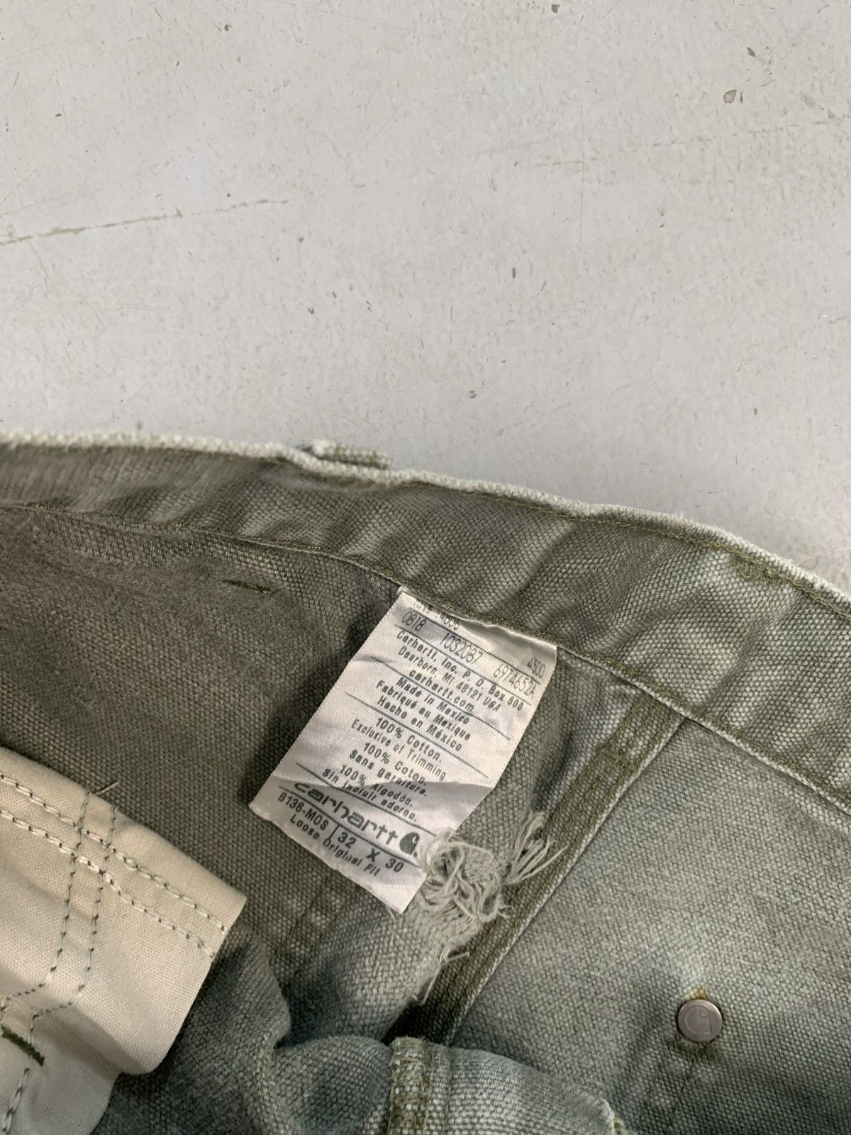 Carhartt vintage carhartt double knee b136 mosd Size US 32 / EU 48 - 4 Thumbnail