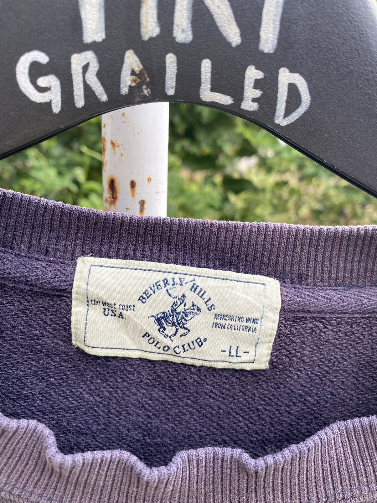 Beverly Hills Polo Club × Vintage Vintage Beverly Hills Polo Club Faded Sweater Size US XL / EU 56 / 4 - 4 Thumbnail