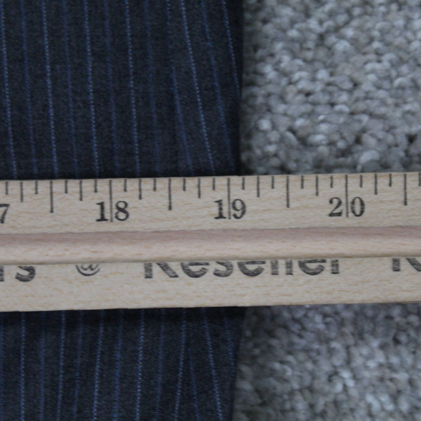 Madison Hickey Freeman Blazer Mens 42 Long Gray Worsted Wool Coat Jacket Size 42R - 5 Thumbnail