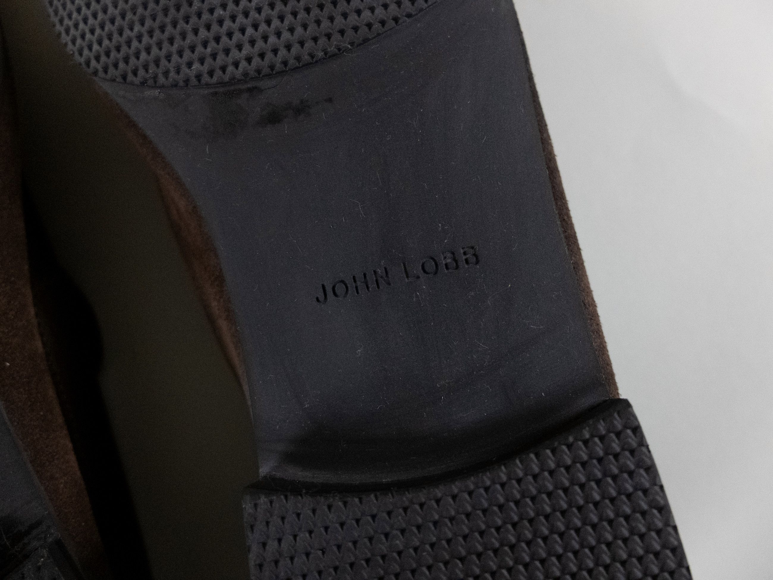 John Lobb JOHN LOBB Tyne brown suede leather unlined loafers 9 42 Size US 9 / EU 42 - 7 Thumbnail