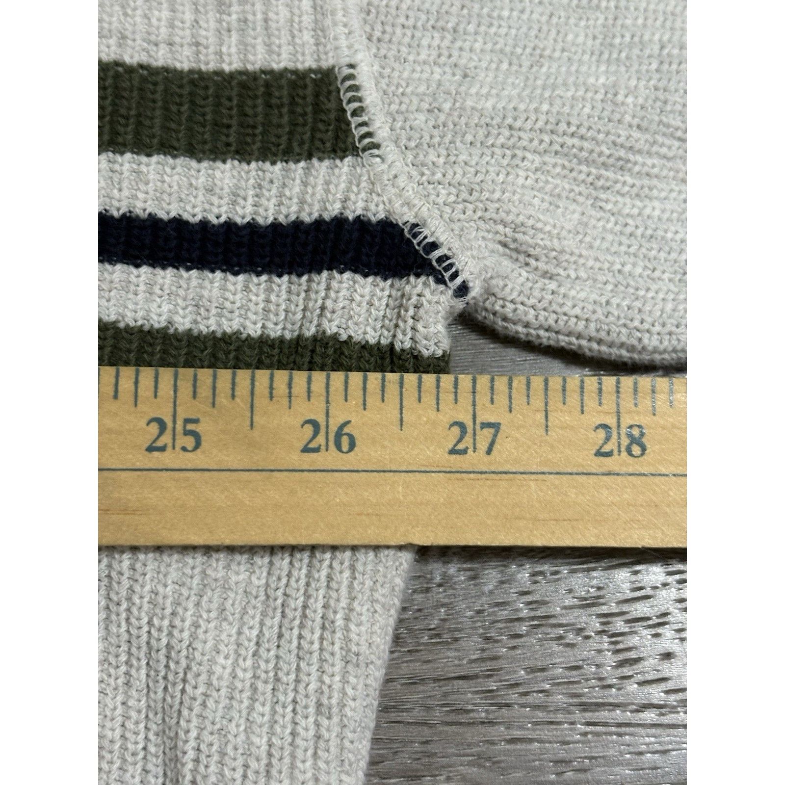 Eddie Bauer Vintage Eddie Bauer Striped Knit Sweater Made In USA Mens XL Size US XL / EU 56 / 4 - 4 Thumbnail