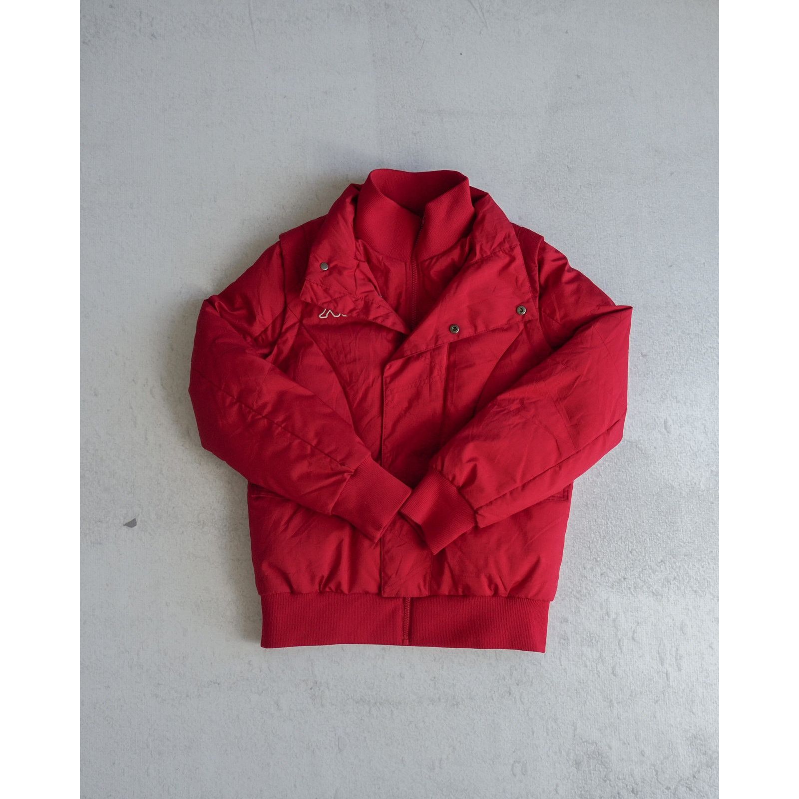 Kappa Vintage 90s Kappa Red Insulated Jacket - Women's Small Size S / US 4 / IT 40 - 1 Thumbnail