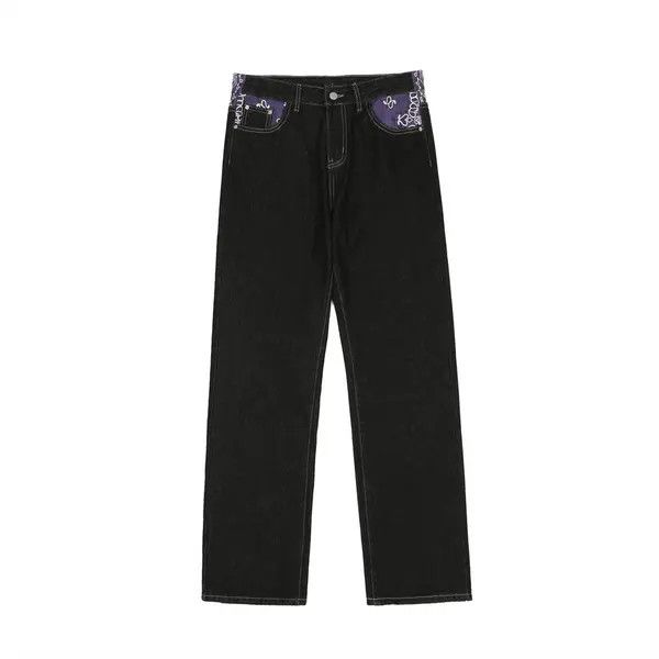 Japanese Brand VIBE Paisley Bandana Carpenter Denim Jeans Size US 32 / EU 48 - 5 Thumbnail