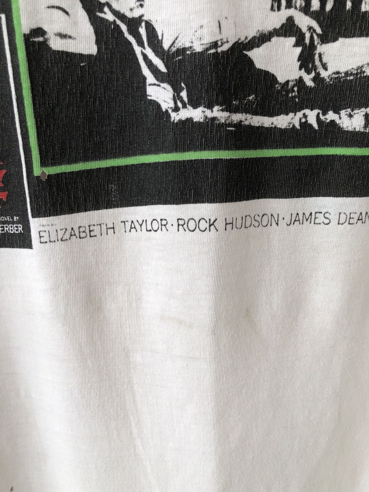 Vintage Vintage 80s James Dean GIANT Western Movie Size US L / EU 52-54 / 3 - 11 Thumbnail