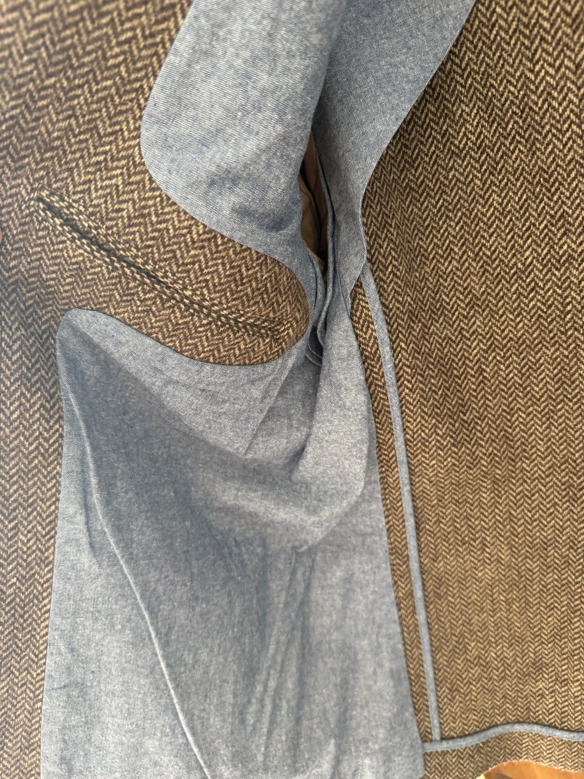 Monitaly Monitaly Tweed Blazer Size 42R - 3 Thumbnail