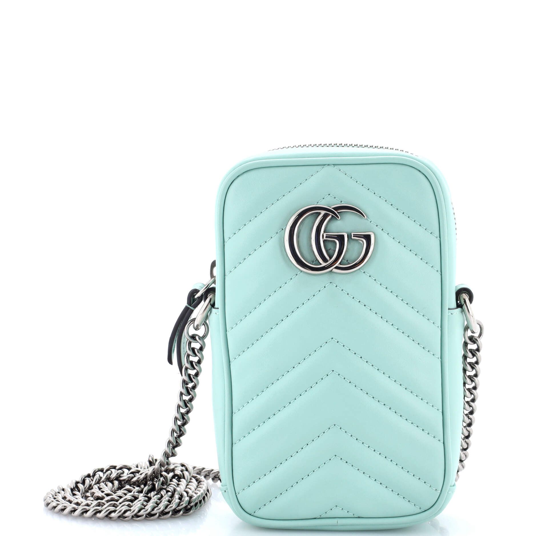 Gucci GG Marmont Vertical Phone Crossbody Bag Size ONE SIZE - 1 Thumbnail