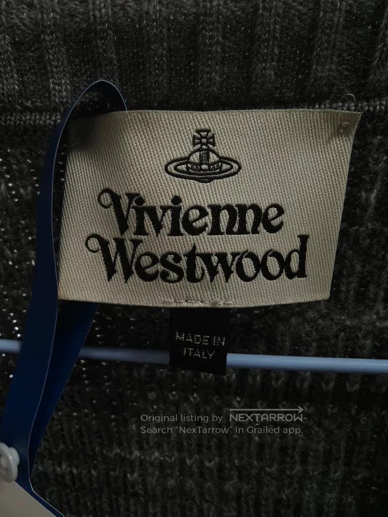 Vivienne Westwood Vivienne Westwood Grey Patchwork Cardigan XS. Size US XS / EU 42 / 0 - 2 Thumbnail
