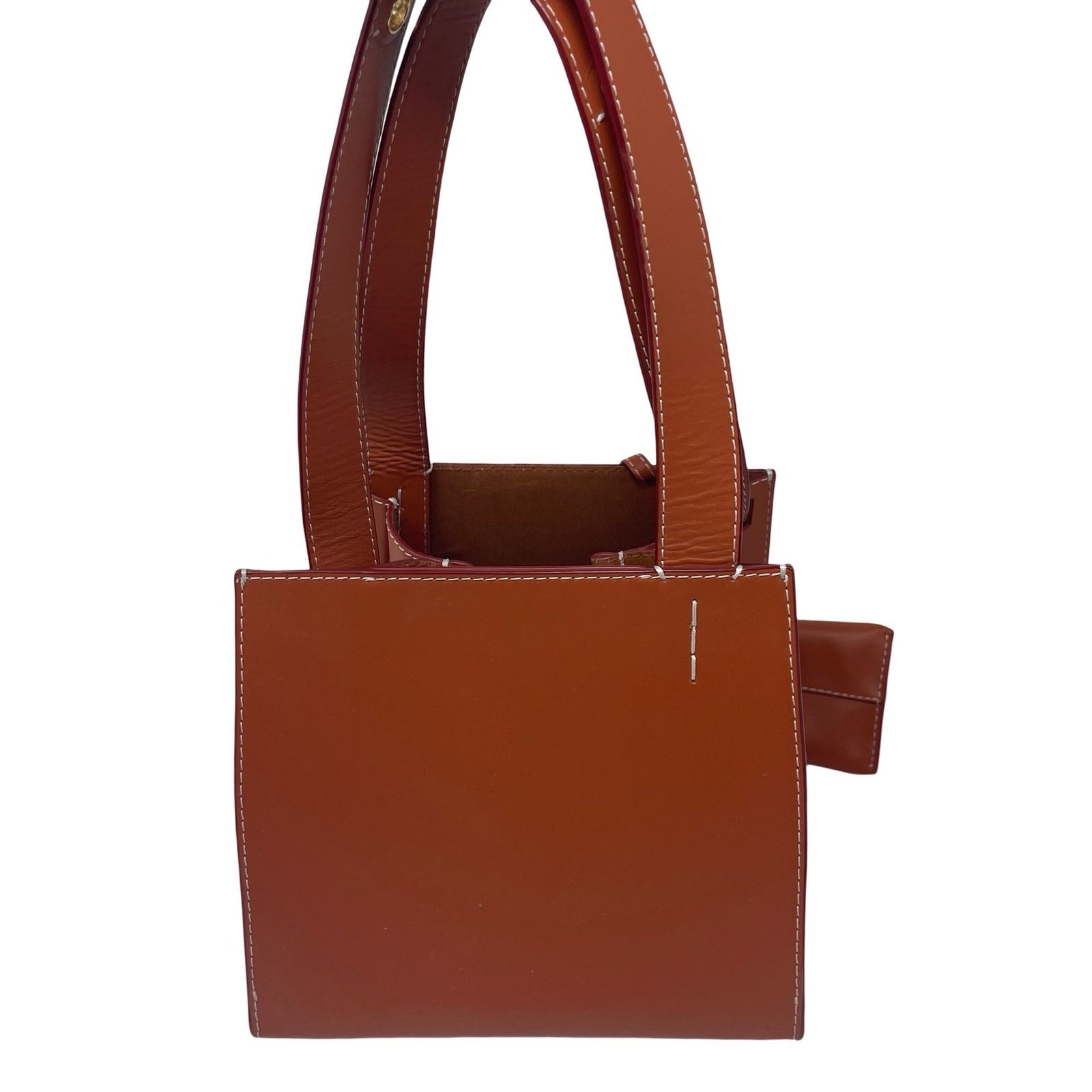 Other DANSE LENTE Margot Leather Tote Bag Sunset Orange Size ONE SIZE - 3 Thumbnail