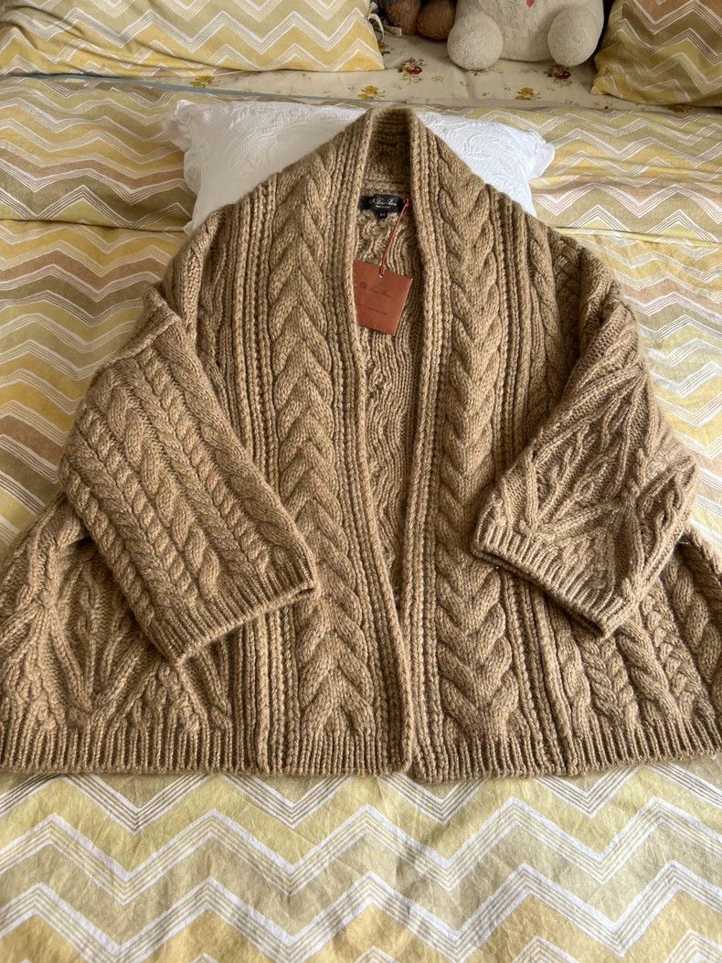 Loro Piana LORO PIANA Cashmere cardigan knit jacket Size XS / US 0-2 / IT 36-38 - 1 Thumbnail