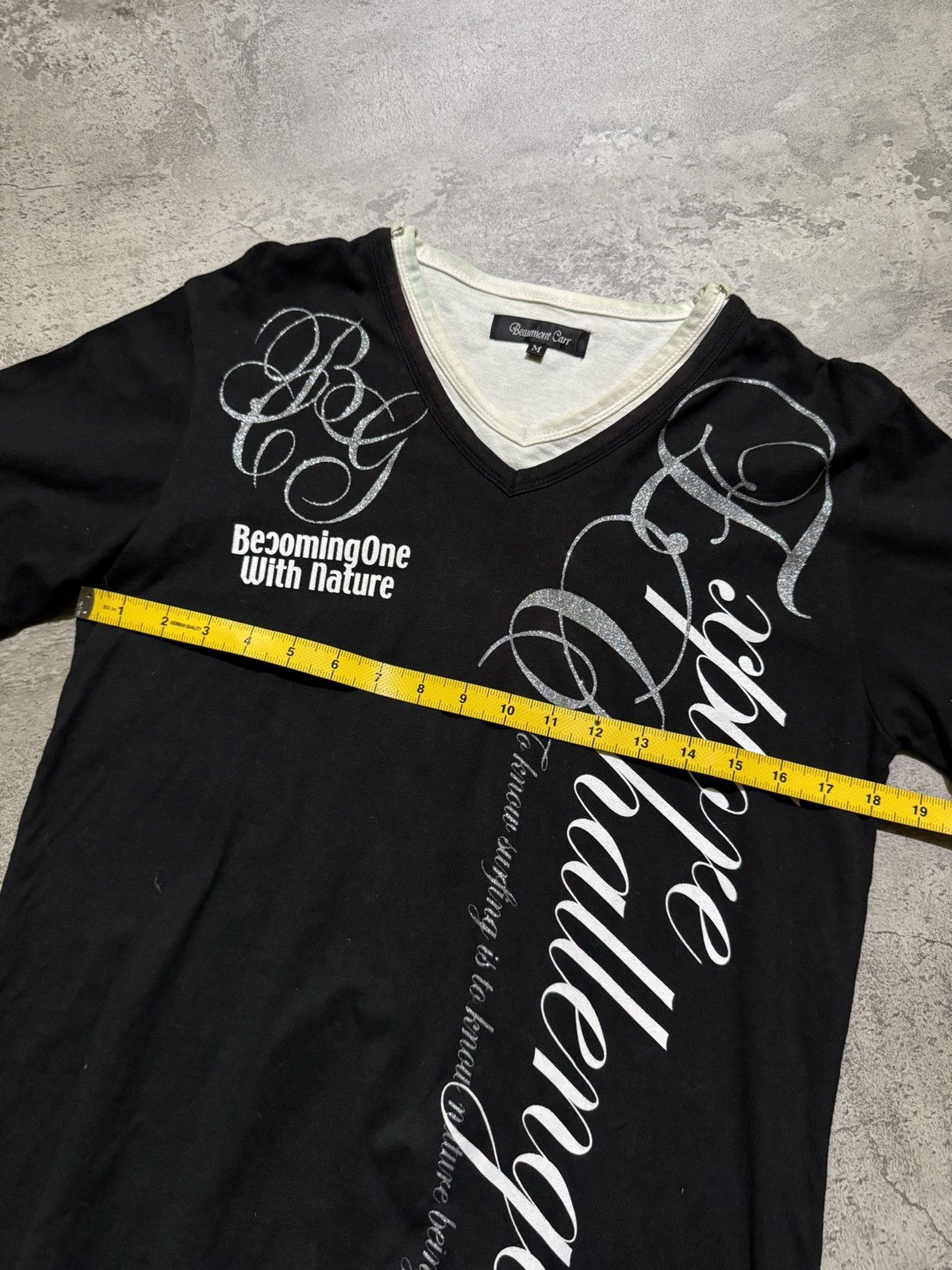 Hysteric Glamour Y2k Beamont carr double layer ifsixwasnine Tee Size US M / EU 48-50 / 2 - 8 Thumbnail