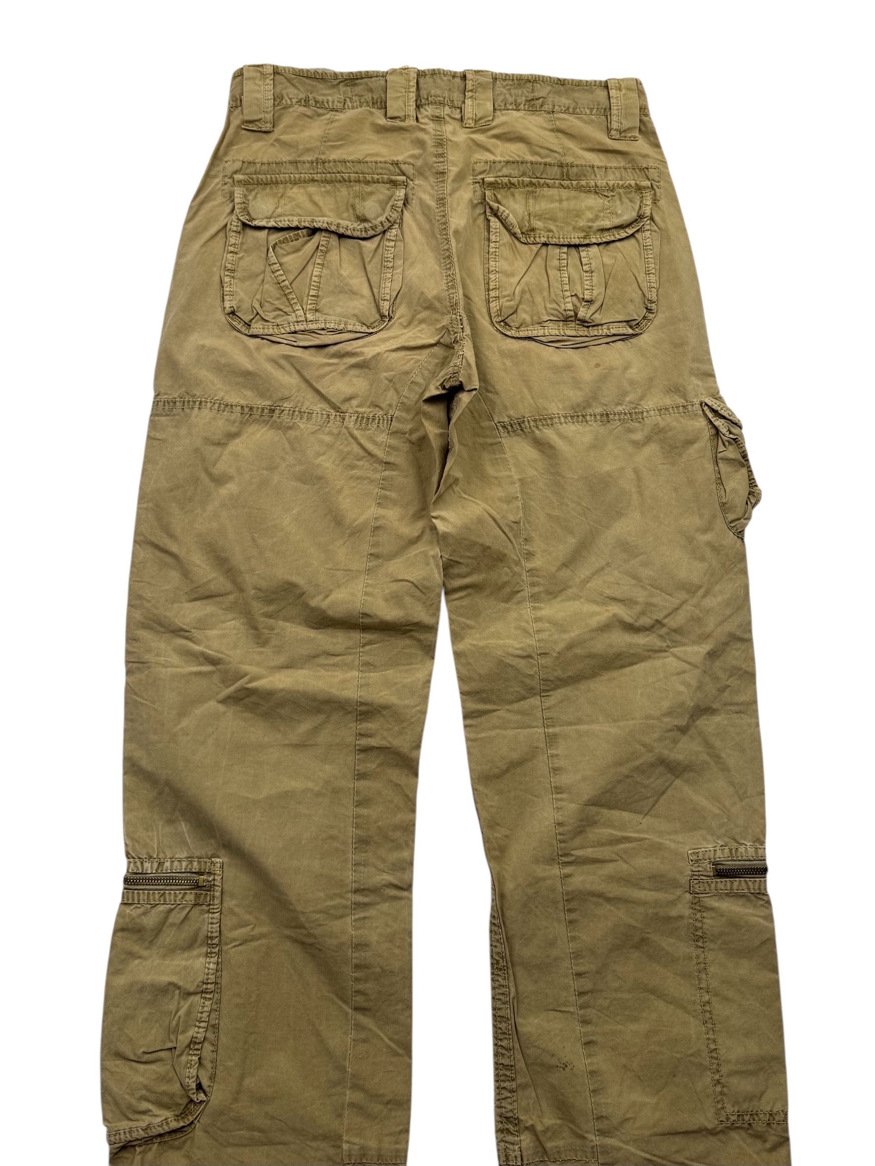 Japanese Brand Vintage Washed Cargo Pants W132(V9) Size US 31 - 11 Thumbnail