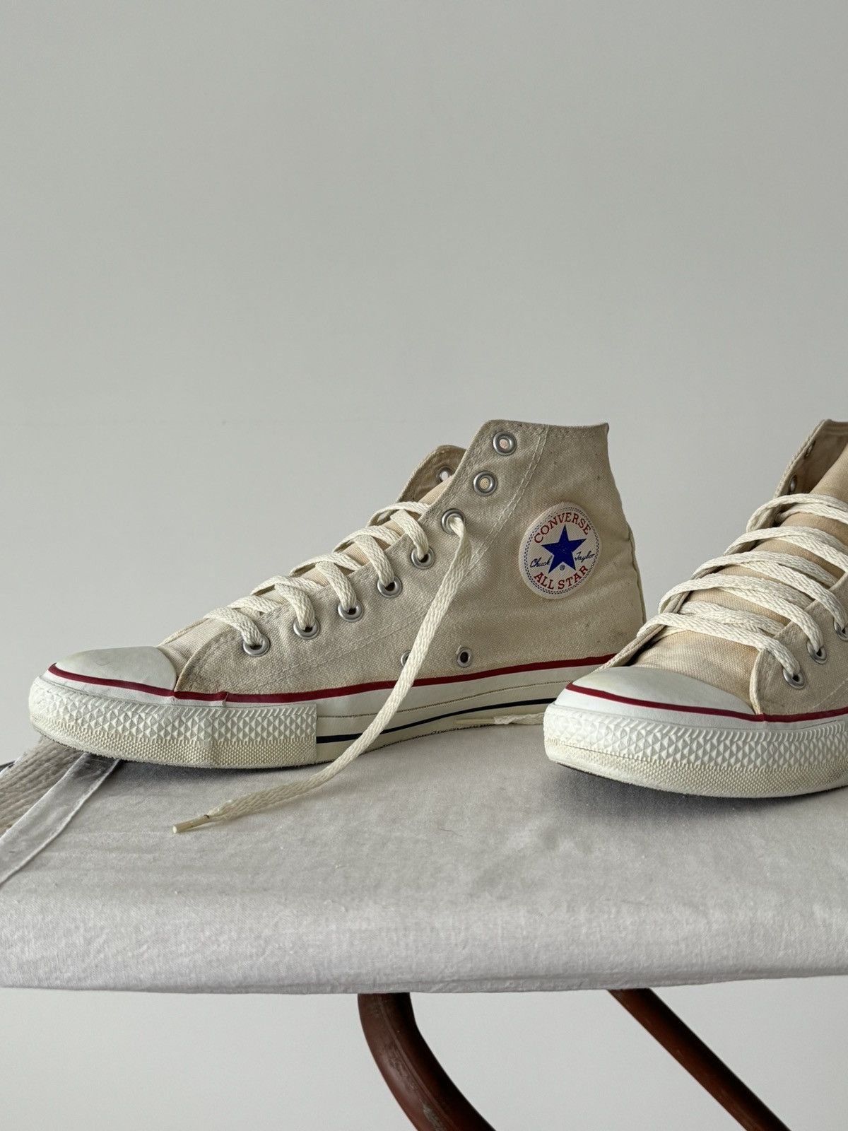 Converse Made In Usa Vintage Vintage 80s Converse Chuck Taylor Made In USA High Top Grailed