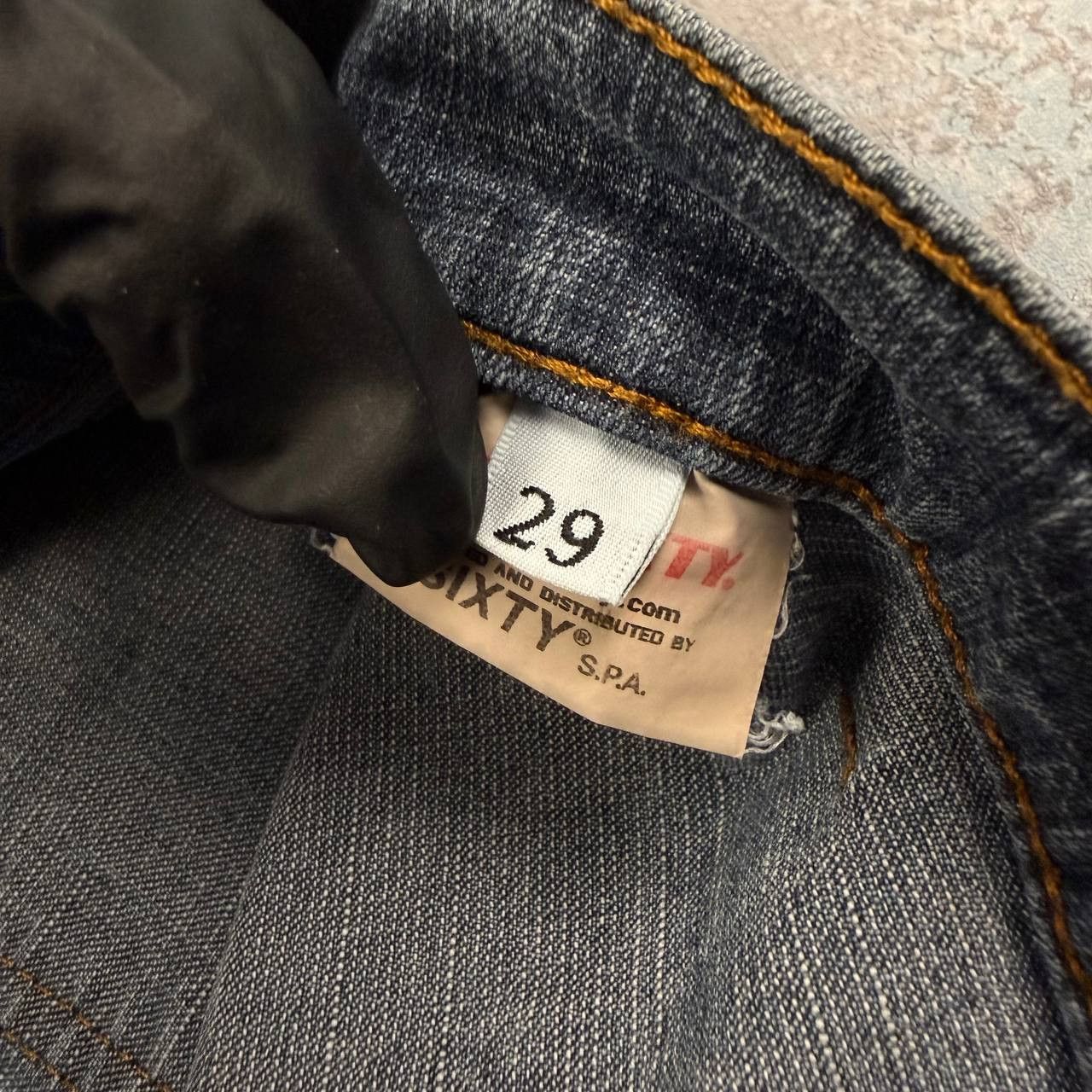 Miss Sixty Miss Sixty Vintage Blue Denim Skirt Y2K Size 29" - 7 Thumbnail