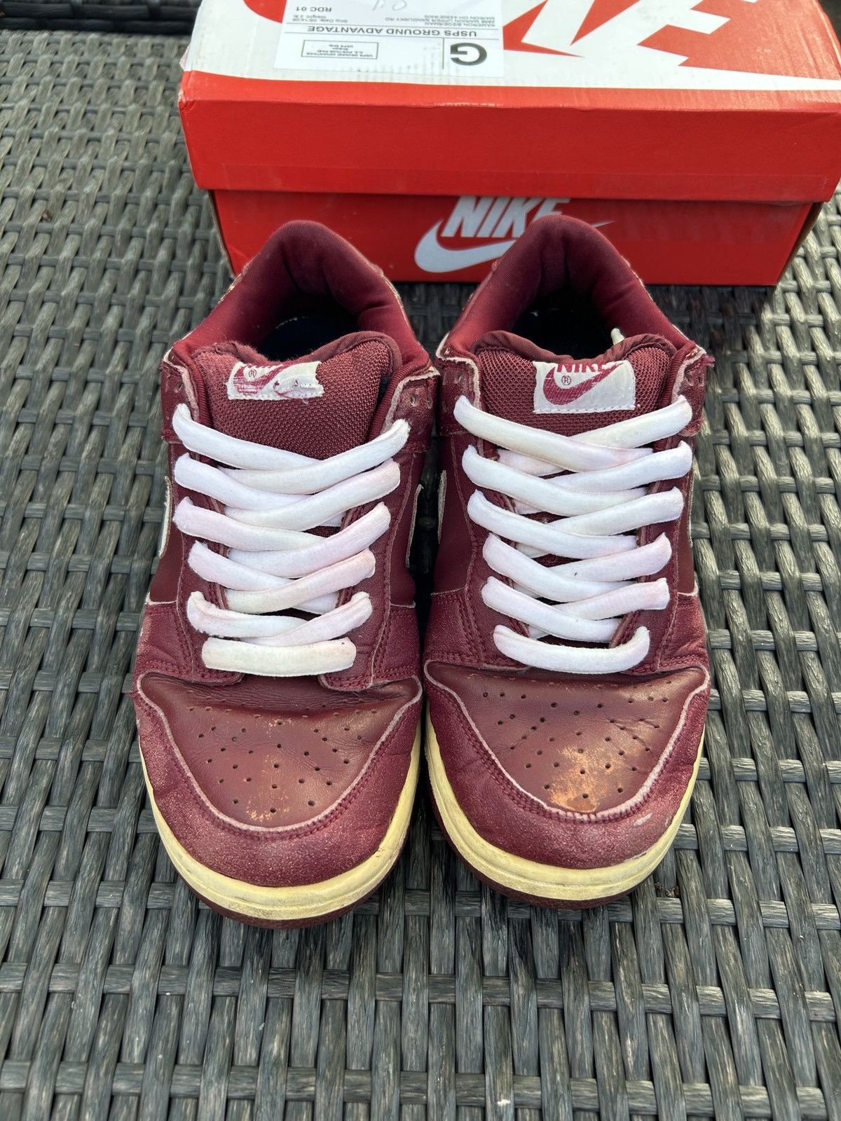 Nike Vintage Nike Dunk Pro B 'Team Red' 2001 Size US 7.5 / EU 40-41 - 3 Thumbnail