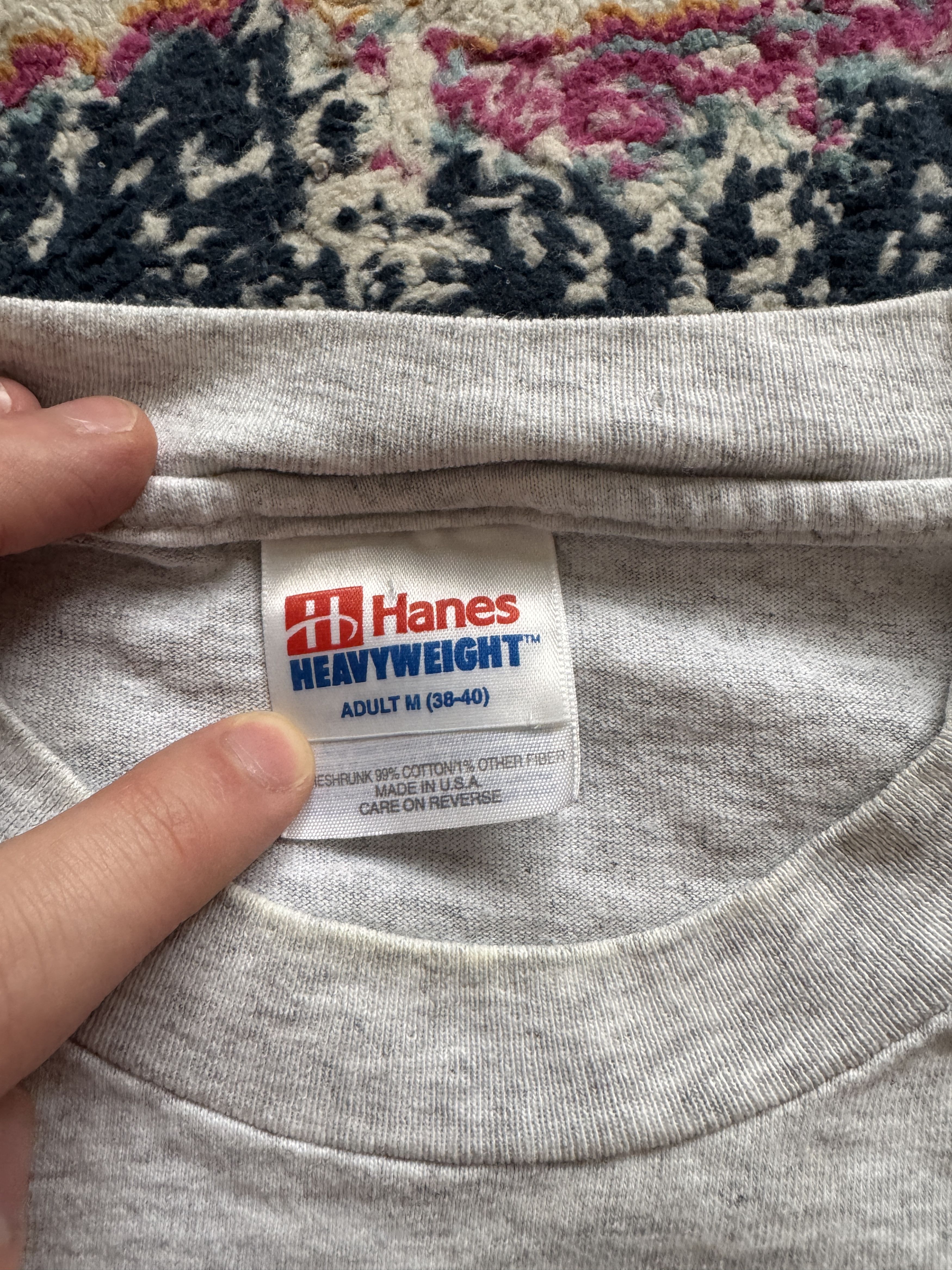 Hanes 1996 Miami Dolphins Helmet Block Text T-Shirt Size US M / EU 48-50 / 2 - 6 Thumbnail