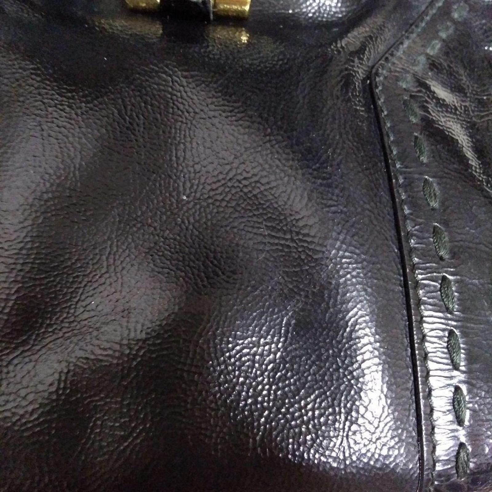 Saint Laurent Paris Saint Laurent - Black Leather Satchel Bag Size ONE SIZE - 6 Thumbnail