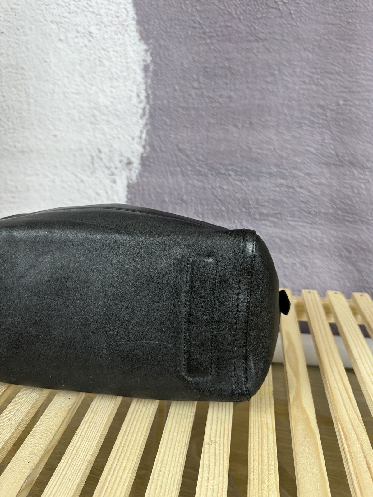 Salvatore Ferragamo Salvatore Ferragamo black leather handbag AU-21/D321 Size ONE SIZE - 14 Thumbnail