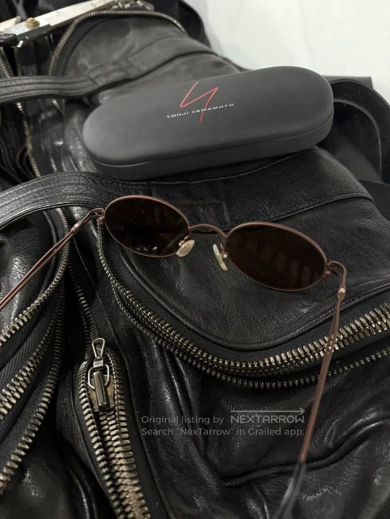 Yohji Yamamoto YOHJI YAMAMOTO Matte Metal Eyewear Size ONE SIZE - 6 Thumbnail