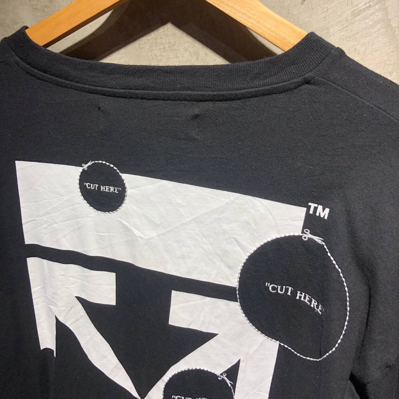 Off-White Off-White Cut Here Double Long sleeves shirt Size US L / EU 52-54 / 3 - 4 Thumbnail