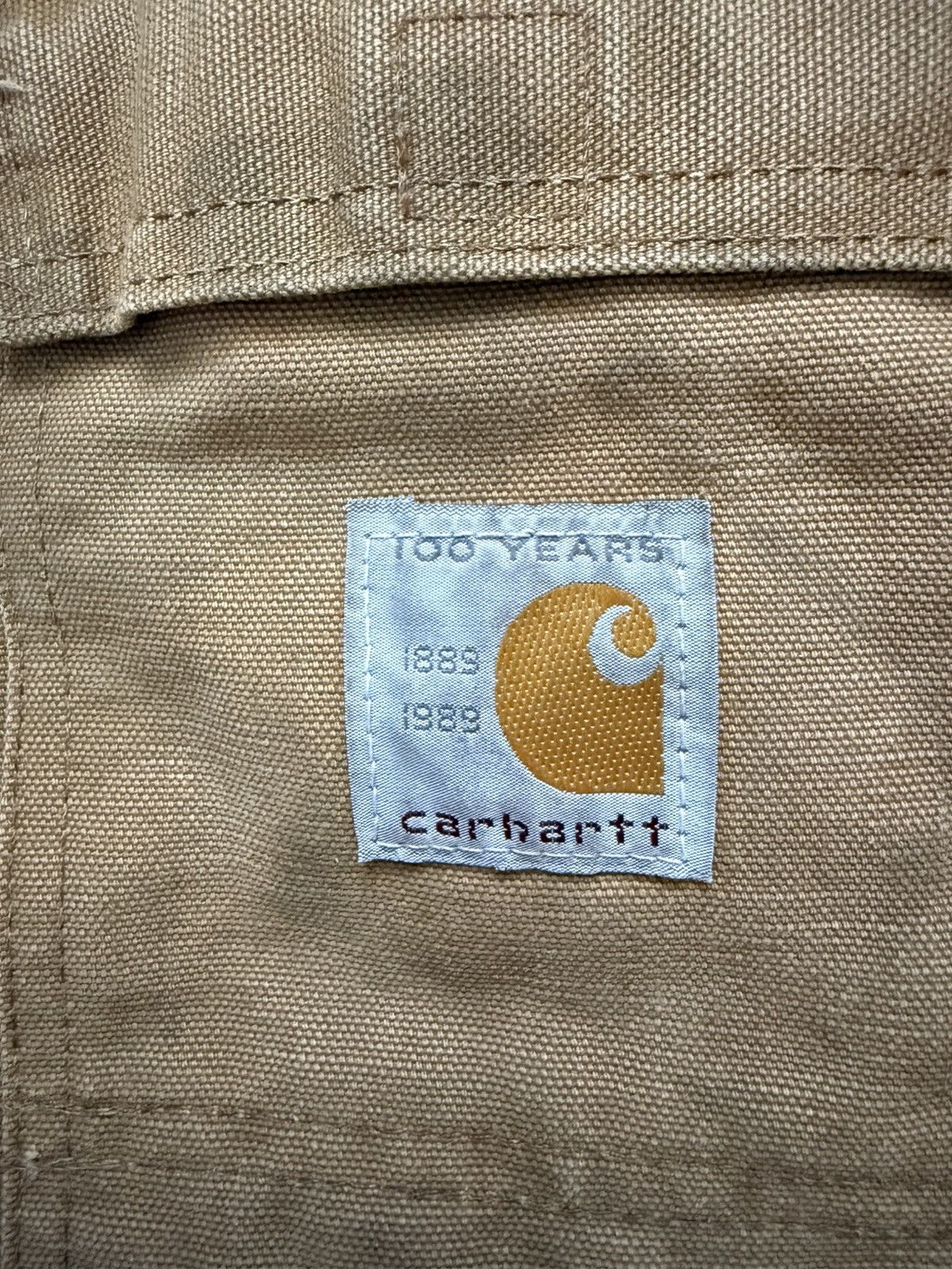 Carhartt 1989 100 Anniversary Quilt Lined Carhartt Barn Chore Jacket Size US L / EU 52-54 / 3 - 5 Thumbnail