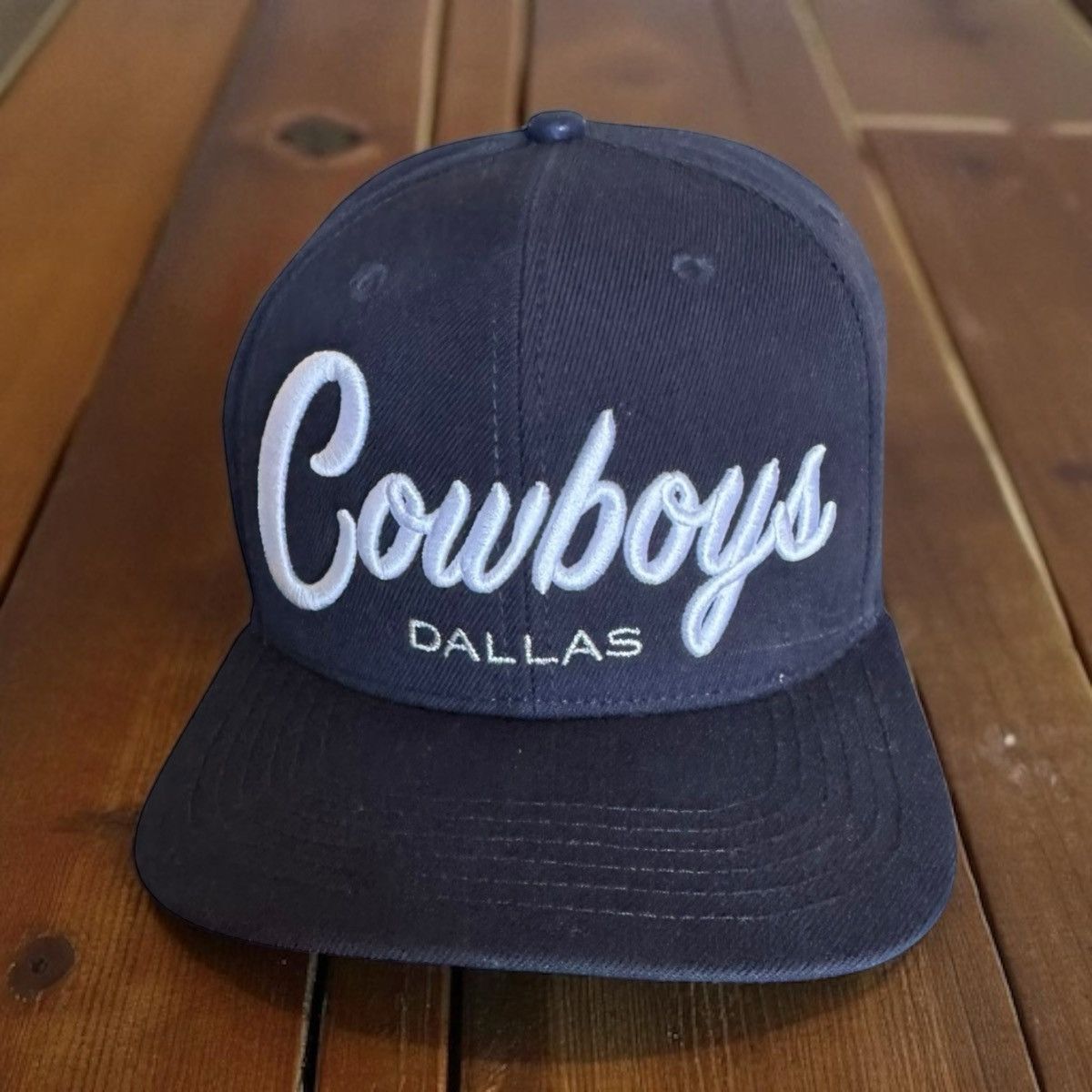 NFL Vintage Super Bowl XXVII Dallas Cowboys Snapback Navy Blue Size ONE SIZE - 13 Thumbnail