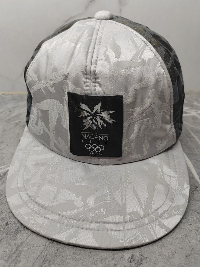 USA Olympics Vintage Nagano 1998 Olympic Earflap Cap Hat Size ONE SIZE - 1 Thumbnail
