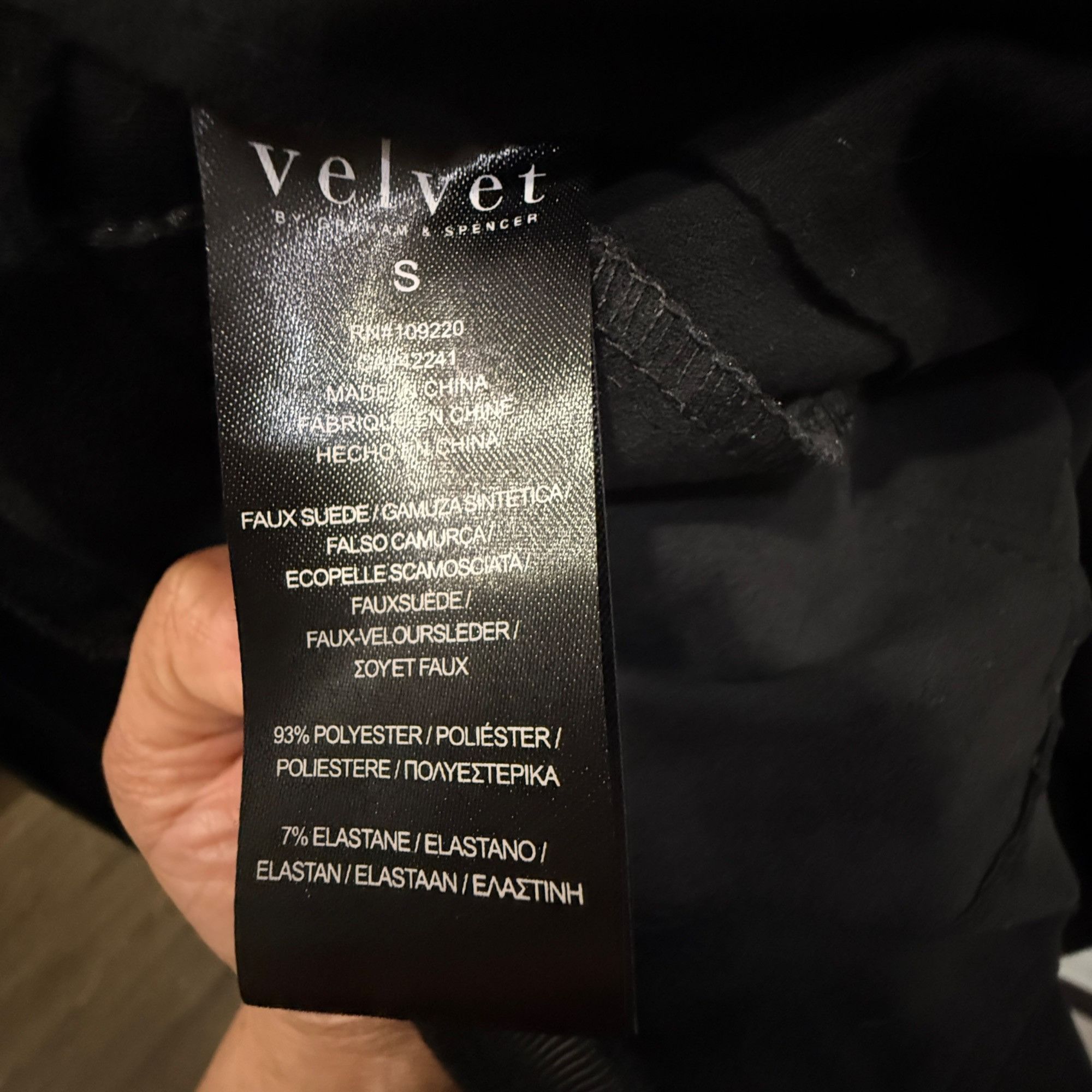 Velvet Velvet By Graham & Spencer Black Military-Style Jacket With Size S / US 4 / IT 40 - 4 Thumbnail