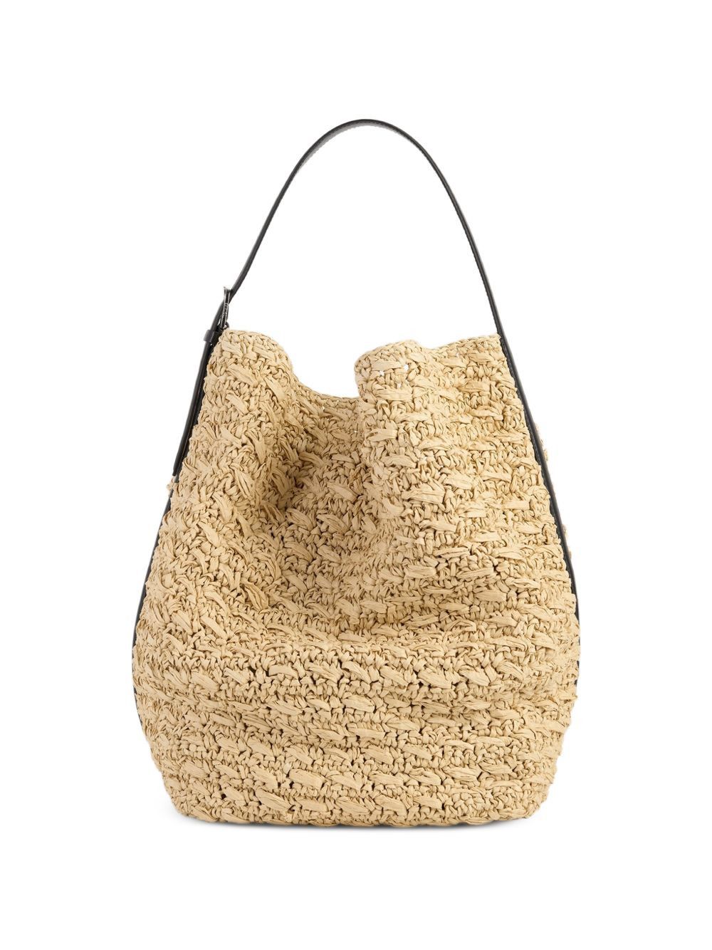 Toteme RAFIA BELTED TOTE BAG Size ONE SIZE - 1 Thumbnail