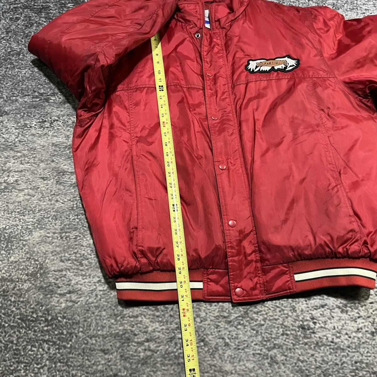 Harley Davidson VINTAGE HARLEY DAVIDSON REEBOK EMBROIDERED PUFFER JACKET Size US L / EU 52-54 / 3 - 11 Thumbnail