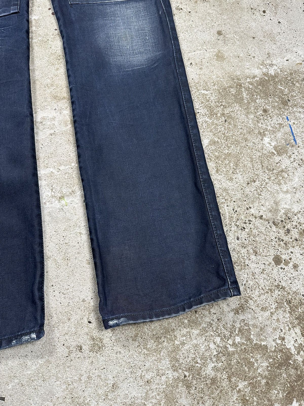 G-Star × Vintage Vintage G Star Raw 3301 Navy Aero Tapered Denim Pants Size US 31 - 4 Thumbnail