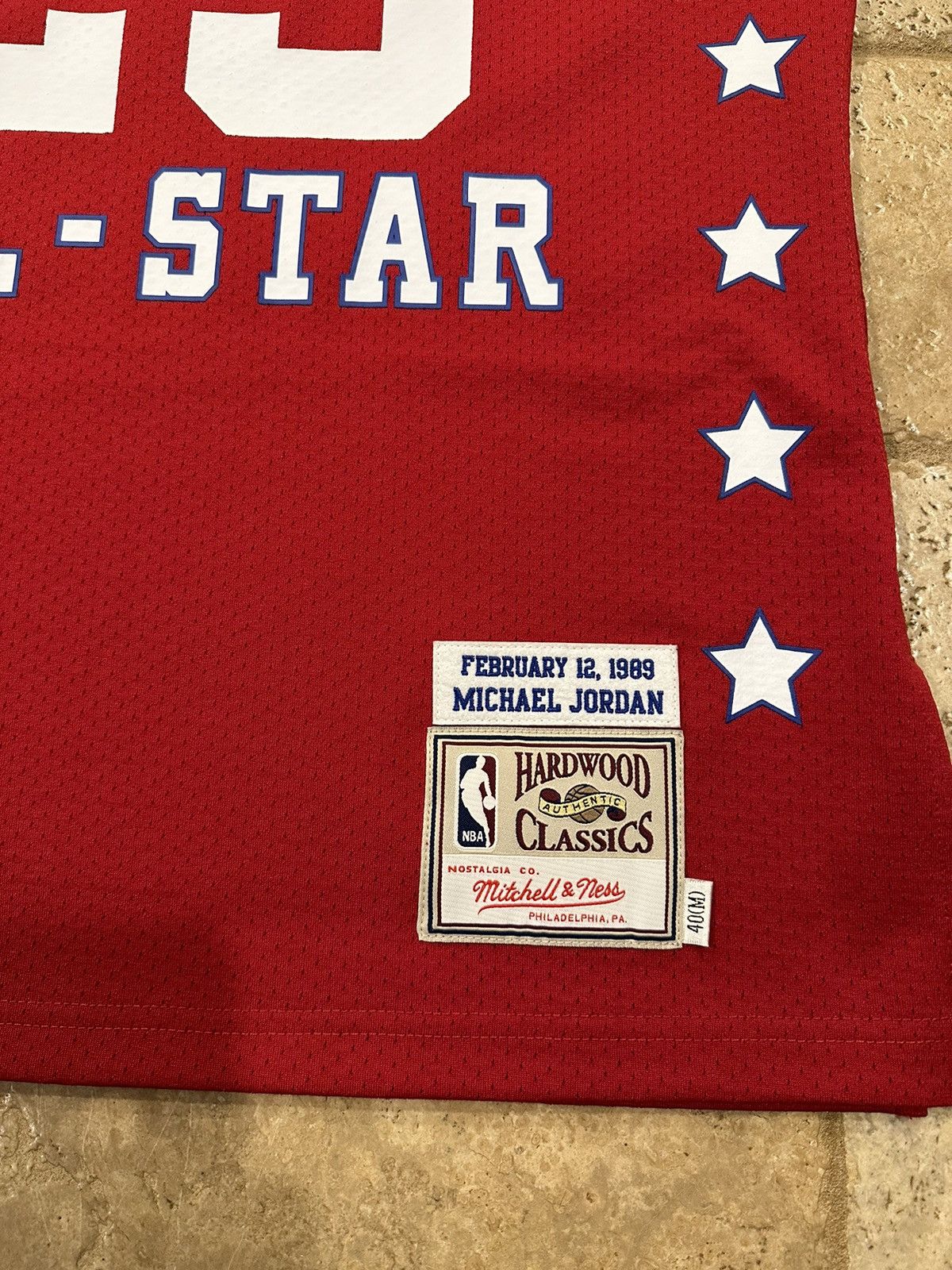 Mitchell & Ness × NBA Mitchell & Ness Authentic Michael Jordan All Star ‘89 Jersey Size US M / EU 48-50 / 2 - 5 Thumbnail