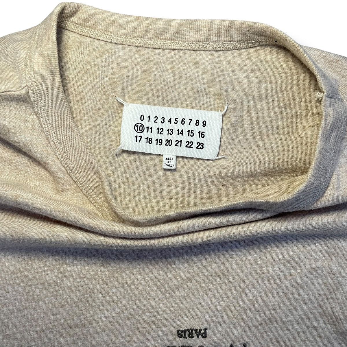 Maison Margiela Maison Margiela Line 10 F/W21 Invert Embroid Logo Shirt Size US S / EU 44-46 / 1 - 5 Thumbnail