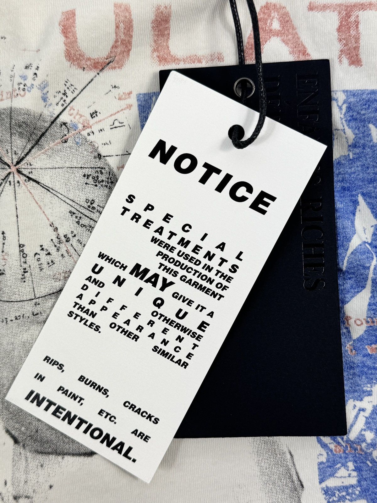 Enfants Riches Deprimes CALCULATE YOUR BIRTHRIGHT LS T-SHIRT Size US L / EU 52-54 / 3 - 4 Thumbnail