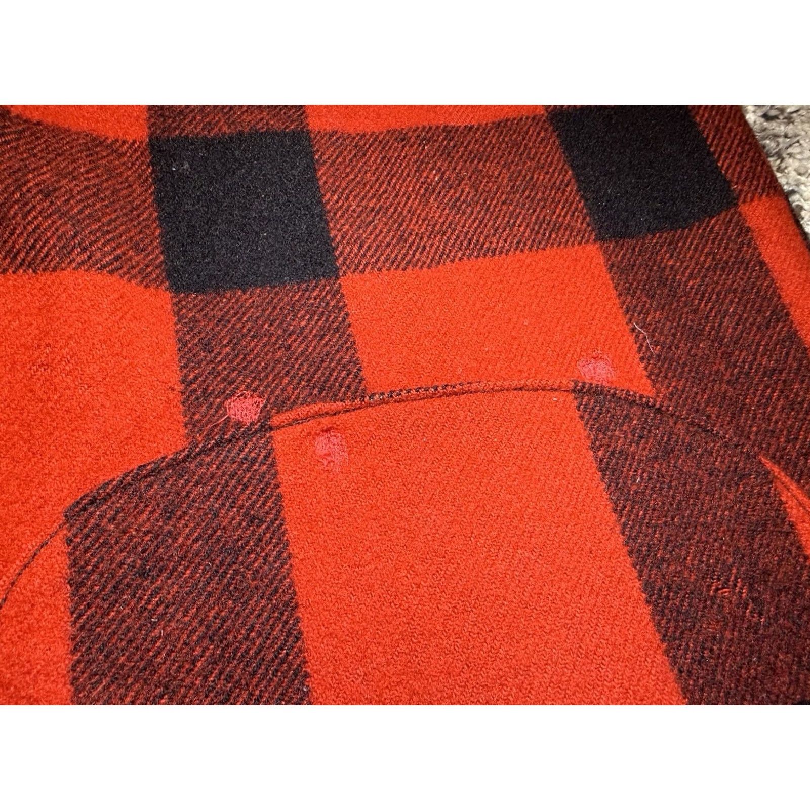 Vintage VINTAGE 1960s LL Bean Hunting Pants Red Black Plaid Wool Buffalo Mens Size 38 X 32 Size US 38 / EU 54 - 6 Thumbnail