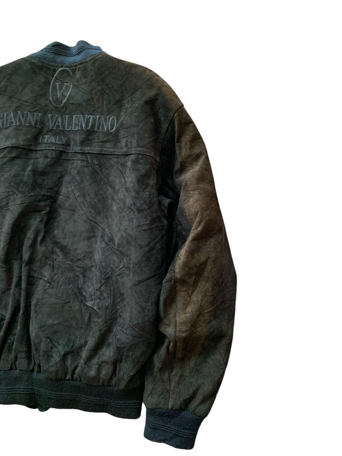 Giovanni Valentino × Valentino 🔥GIANNI VELENTINO LEATHER BOMBER JACKETS Size US L / EU 52-54 / 3 - 7 Thumbnail