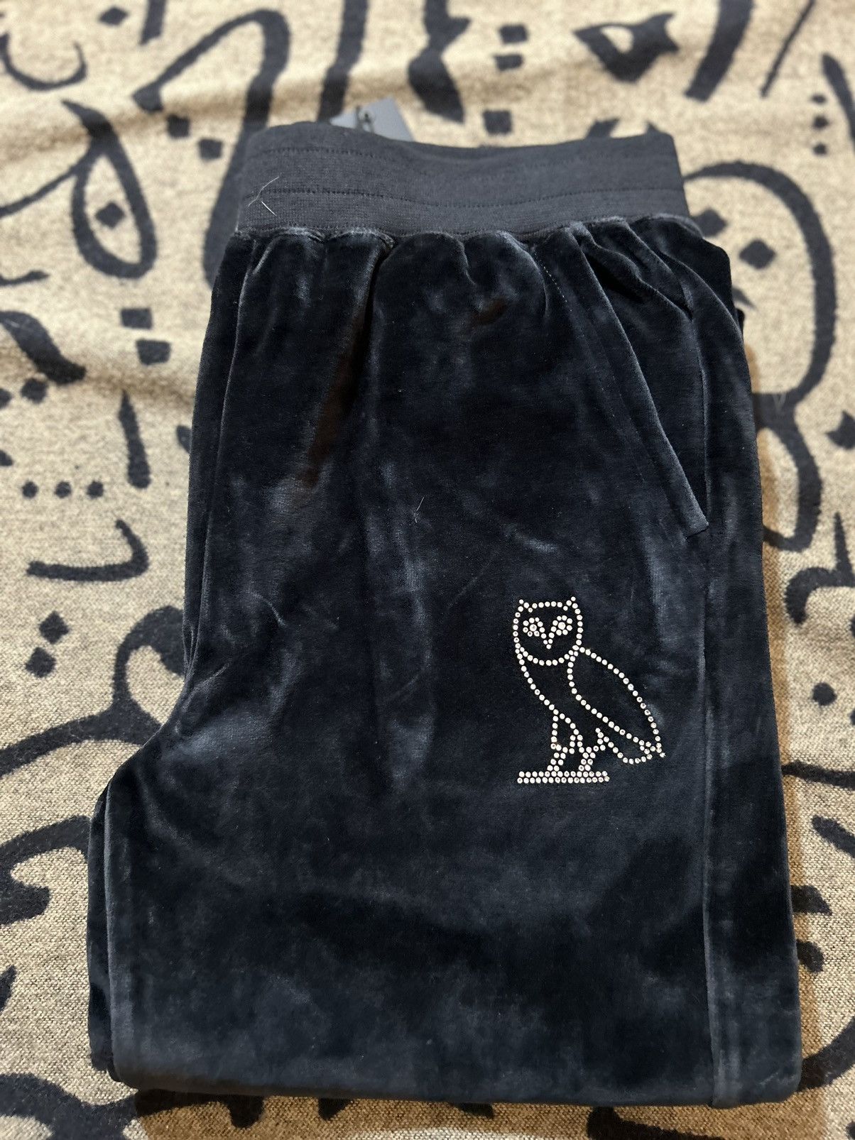 October's Very Own OVO Velour Crystal Owl Tracksuit Size S / US 4 / IT 40 - 10 Thumbnail