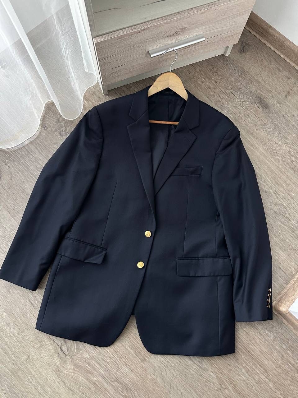 Polo Ralph Lauren × Vintage Vintage Polo Ralph Lauren Green Label Blue Blazer Jacket Size L / US 10 / IT 46 - 3 Thumbnail