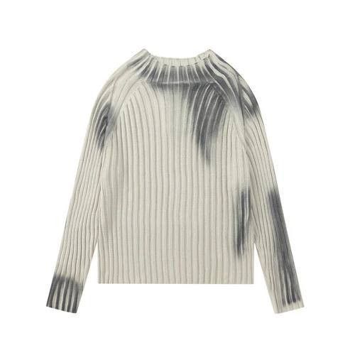image of Vintage Men's Stylish Sweater Tie-Dye Y2K in Grey (Size Medium)