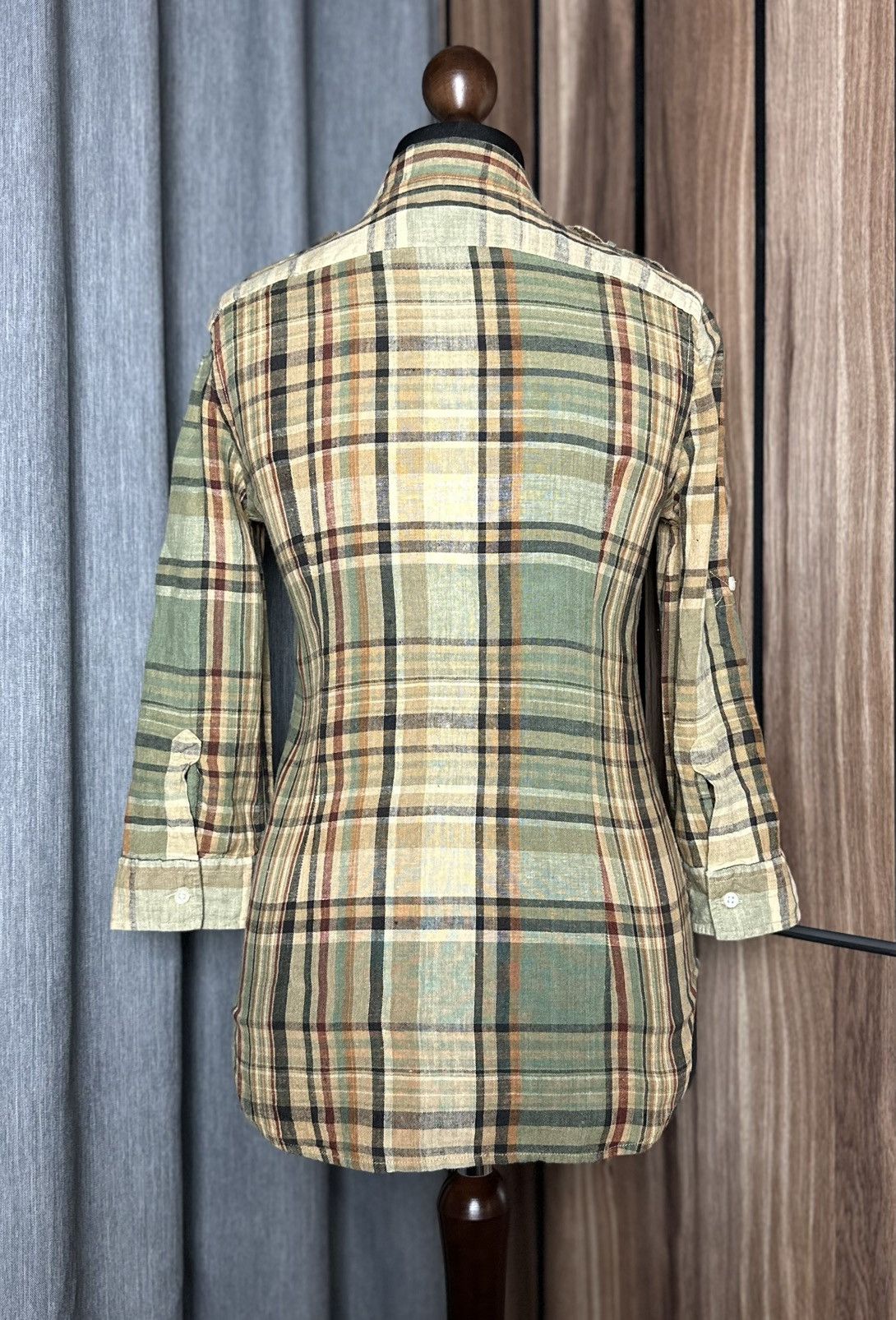 Ralph Lauren Ralph Lauren Sport 100% Linen Shirt Blouse Women's Size 4 Size S / US 4 / IT 40 - 3 Thumbnail
