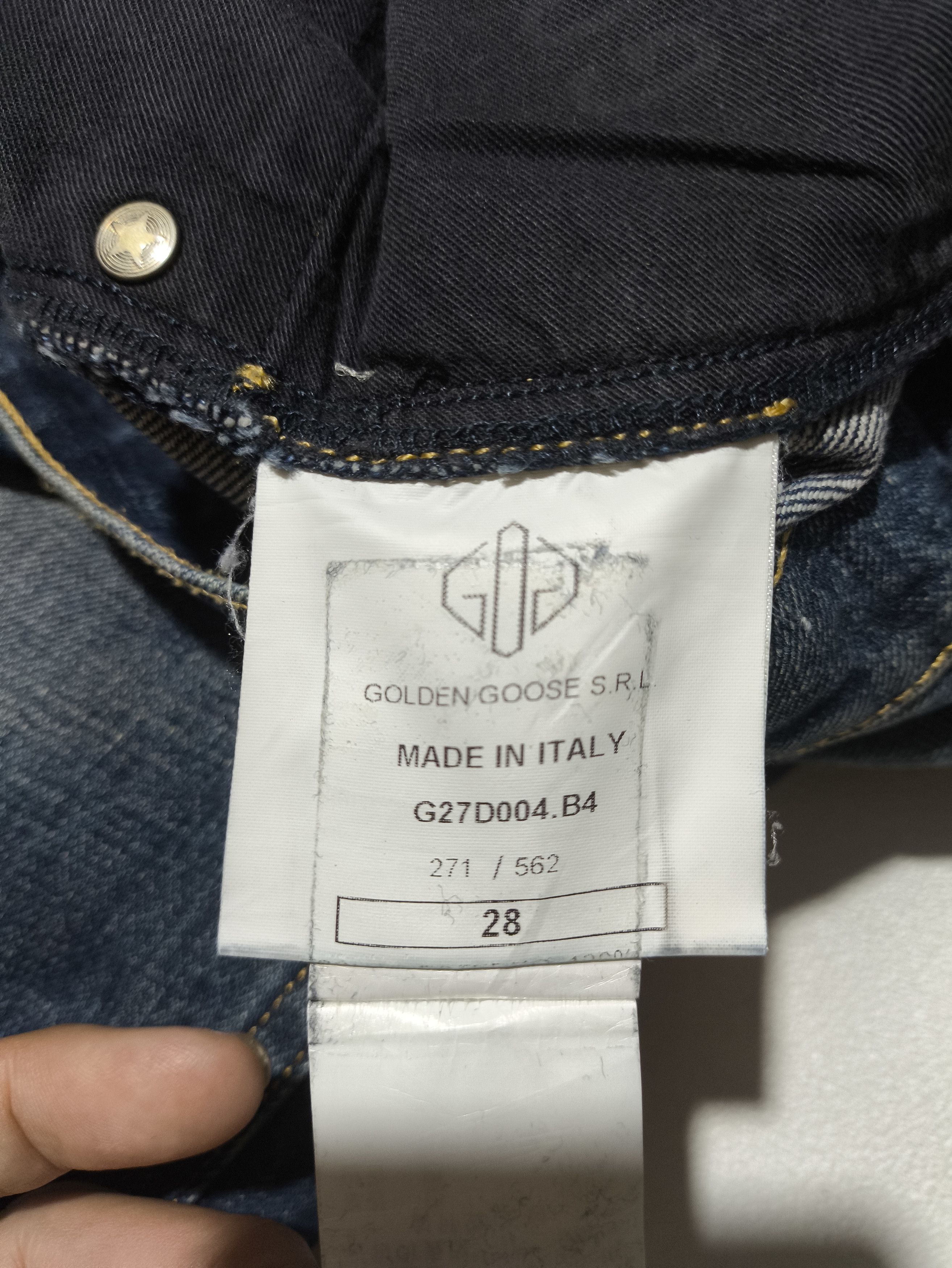Golden Goose Golden Goose GGDB Denime blue washed/cut Size US 28 / EU 44 - 8 Thumbnail