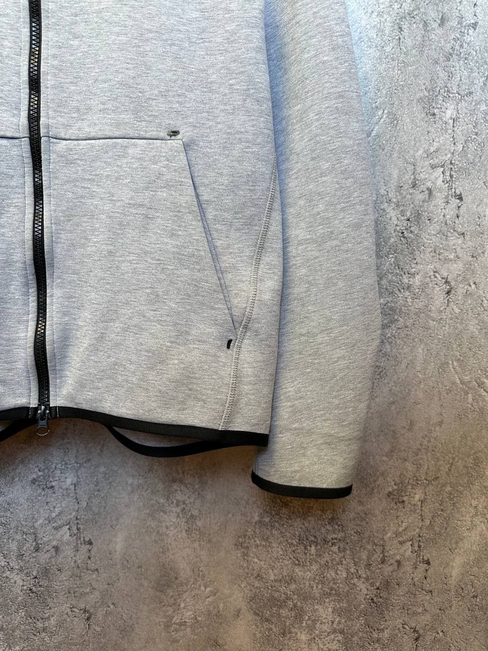 Nike Nike Tech Fleece Full-Zip Hoodie (928483-063) Heather Grey Size US S / EU 44-46 / 1 - 9 Thumbnail