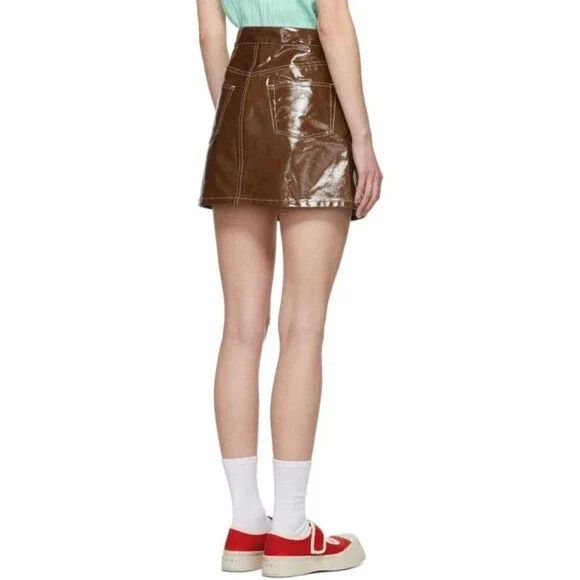 Simon Miller Simon Miller Minami Miniskirt Size 25 XS Brown Skirt $220 Size 26" / US 2 / IT 38 - 15 Thumbnail