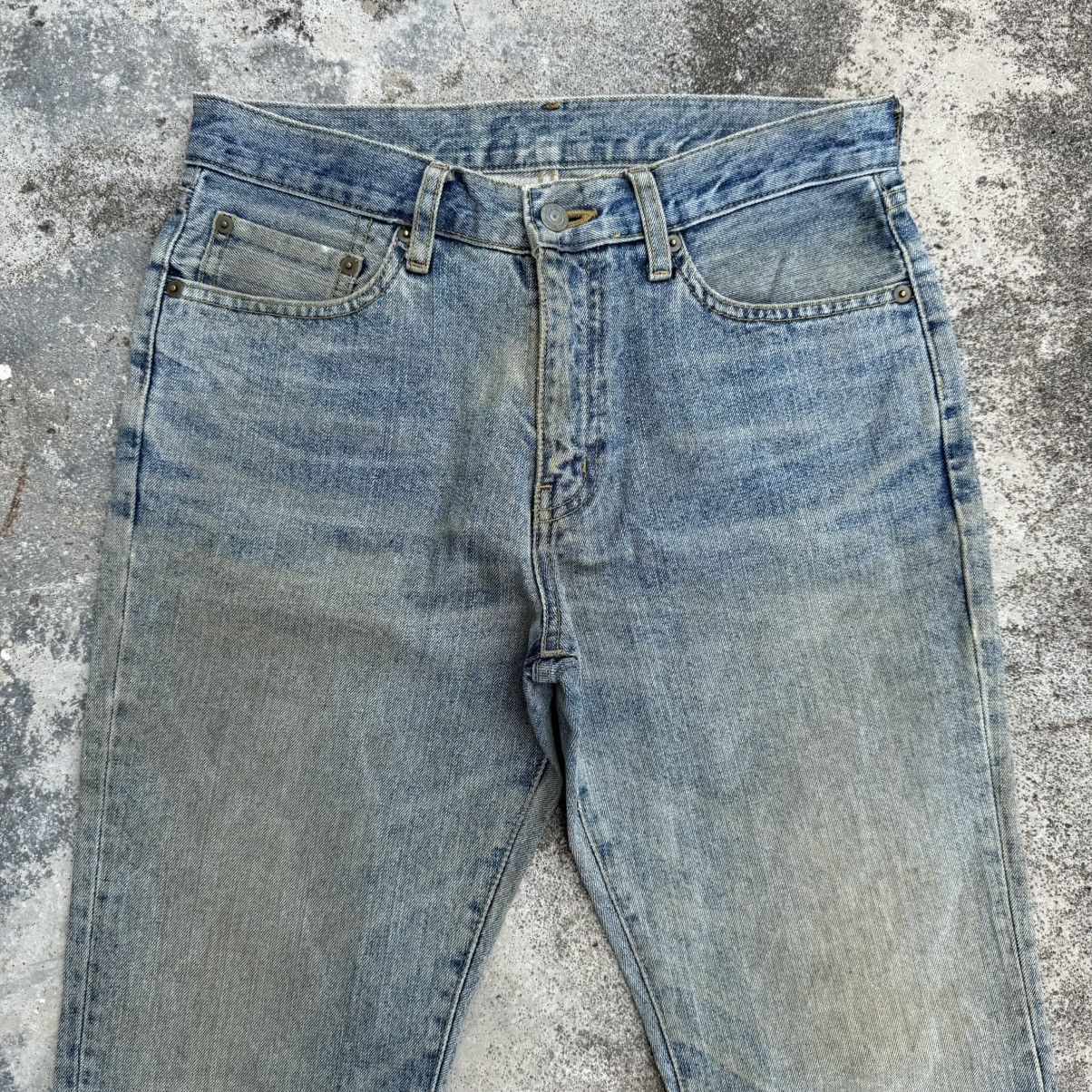 Japanese Brand VINTAGE JAPANESE FADED RUSTY JEAN DENIM PANTS Size US 31 - 3 Thumbnail