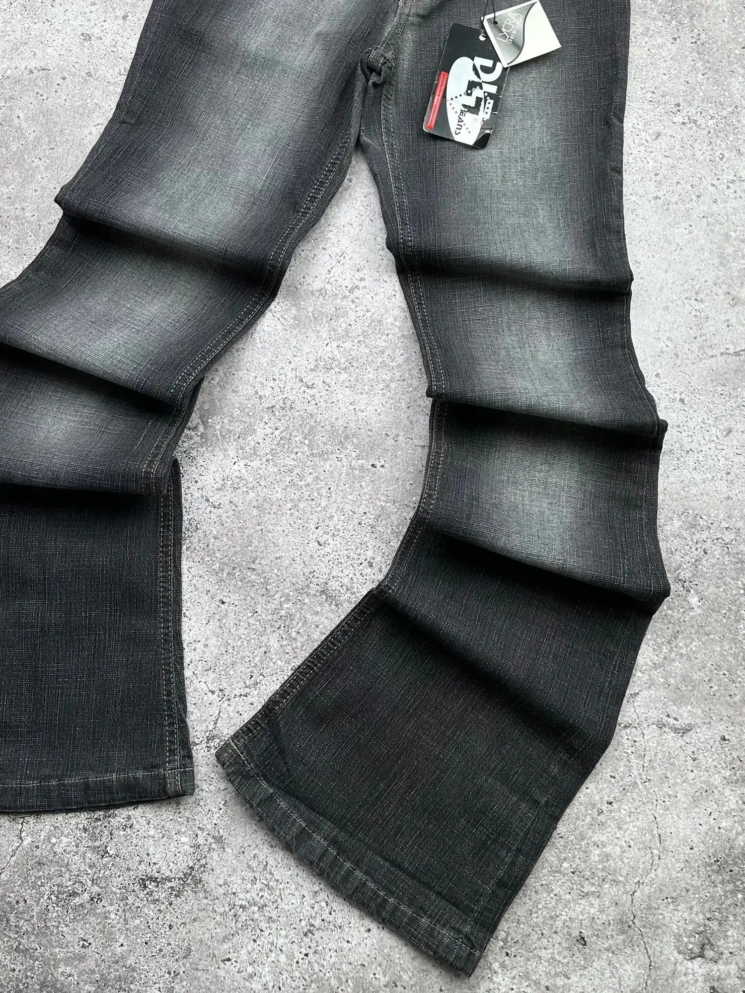Japanese Brand Vintage Faded Flare Jeans C169(V180) Size 25" / US 0 / IT 36 - 4 Thumbnail