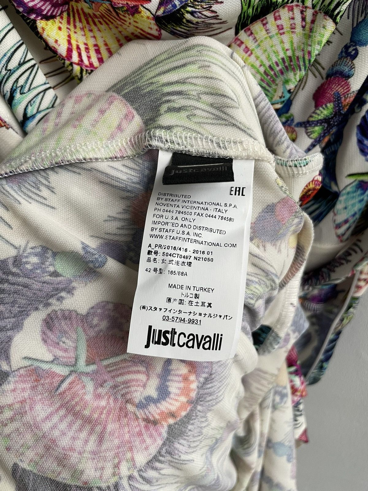 Just Cavalli × Roberto Cavalli Just Cavalli Floral Print Strappy Midi Dress Roberto Cavalli Size M / US 6-8 / IT 42-44 - 12 Thumbnail