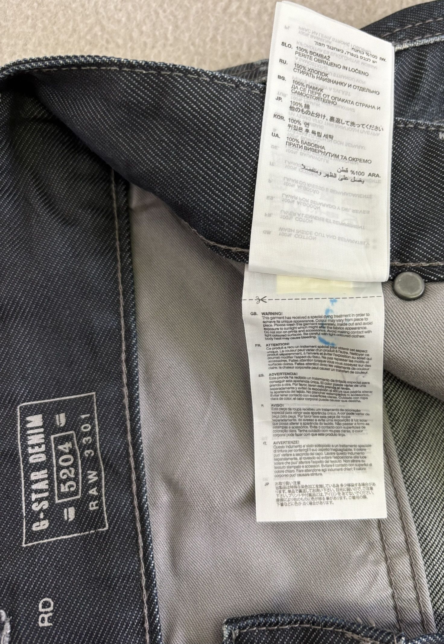 G-Star G Star Raw General 5620 Tapered Jeans Size 30-32 Size US 30 / EU 46 - 17 Thumbnail
