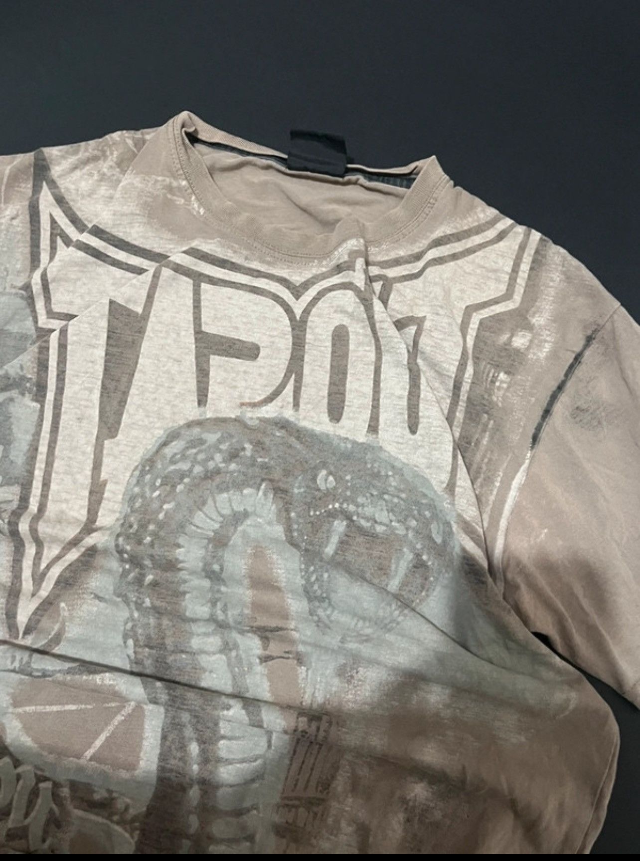 Affliction × Tapout Vintage tapout t shirt big logo affliction tee Size US M / EU 48-50 / 2 - 5 Thumbnail