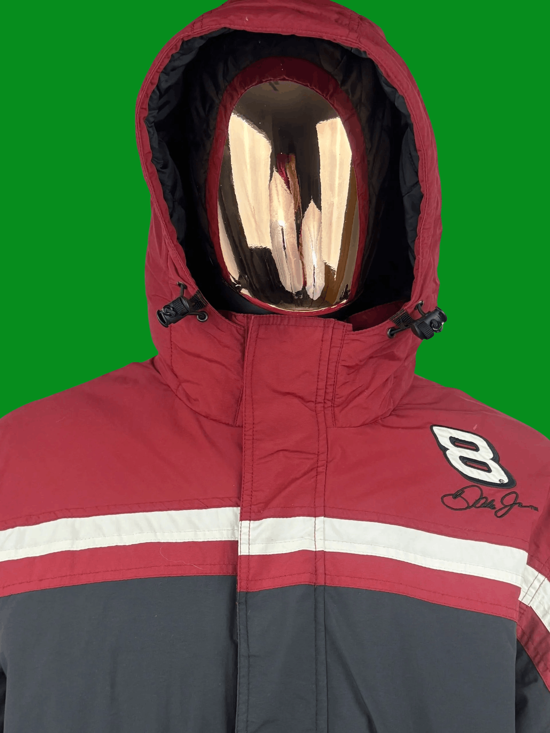 Chase Authentics VTG Chase Authentics" Dale Earnhardt Jr. #8 Budweiser Parka Size US L / EU 52-54 / 3 - 4 Thumbnail
