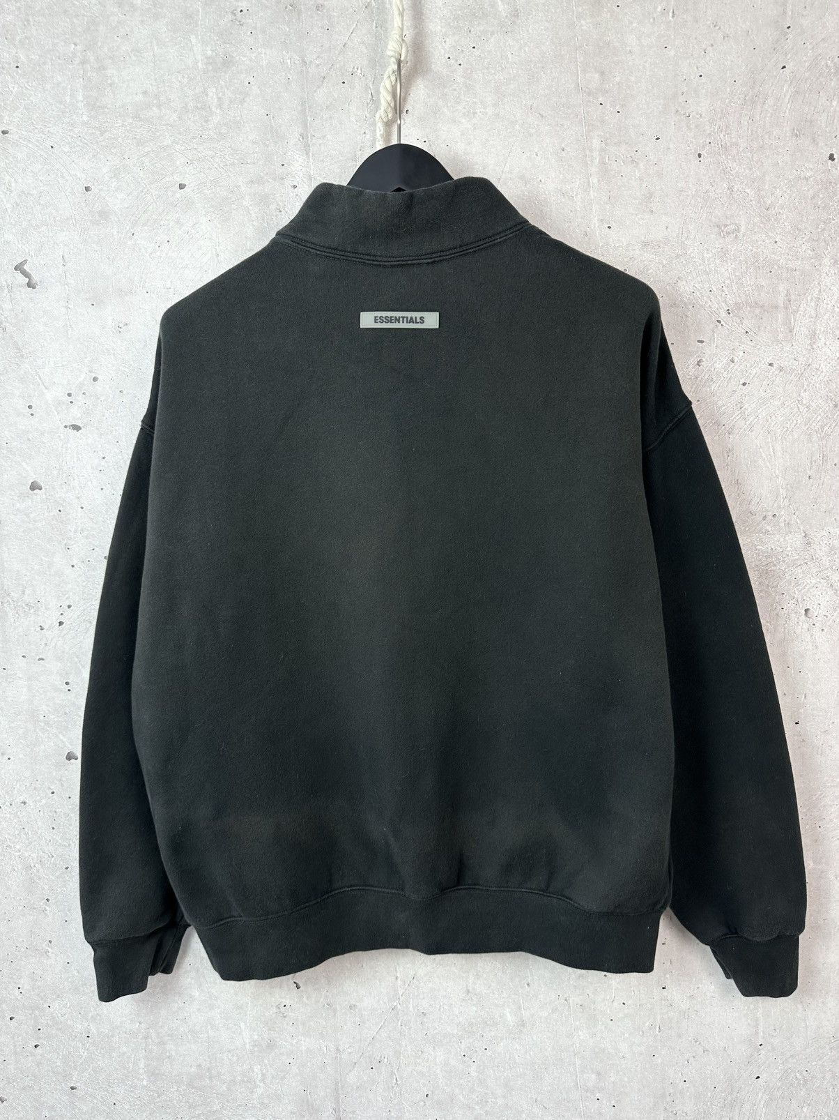 Fear of God Fear of God Essentials Black Mock Neck Long Sleeve Jumper Size US S / EU 44-46 / 1 - 9 Thumbnail